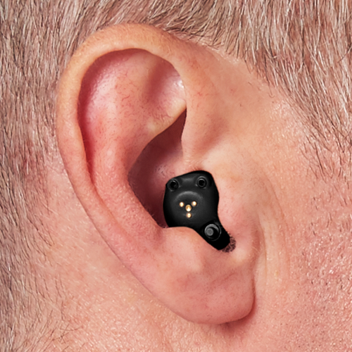 In-The-Canal Hearing Aid in ear
