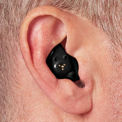 In-The-Ear Hearing Aid in ear